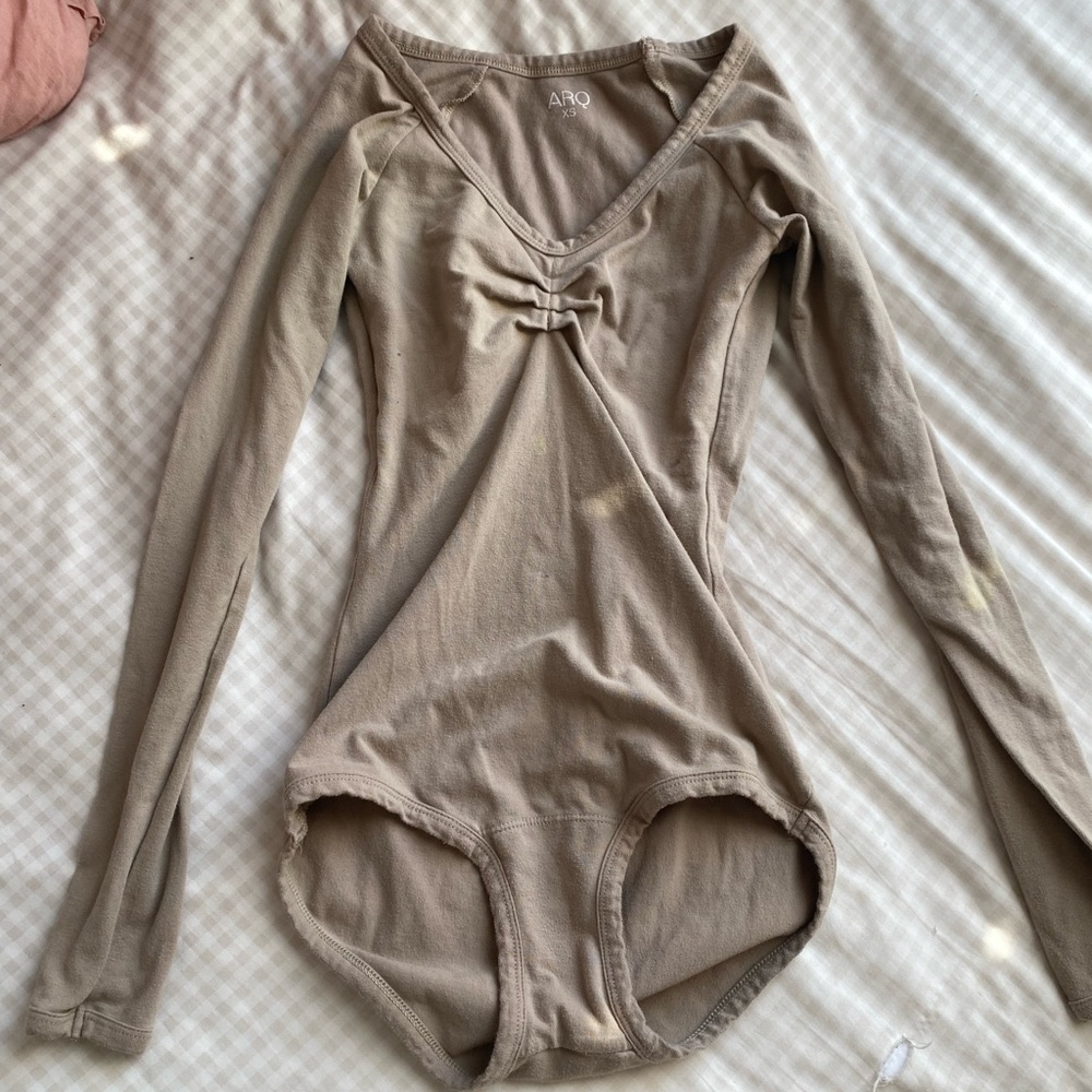 Arq Taupe Paloma Leo Bodysuit